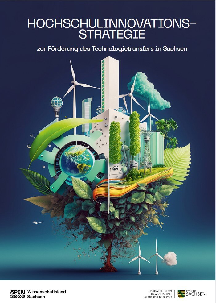 Foto der Broschüre Hochschulinnovationssstrategie